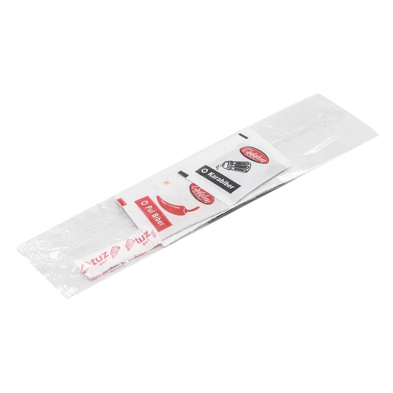 6lı Set Islak Mendil Tuz Pulbiber Karabiber Kürdan Peçete 1000 Adet - 2