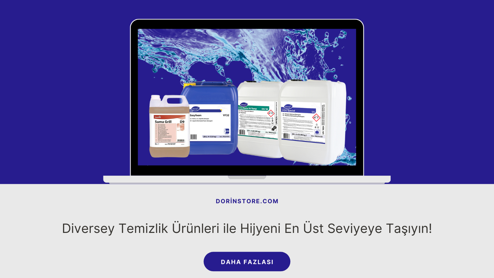 Diversey Temizlik Ürünleri ile Hijyeni En Üst Seviyeye Taşıyın!