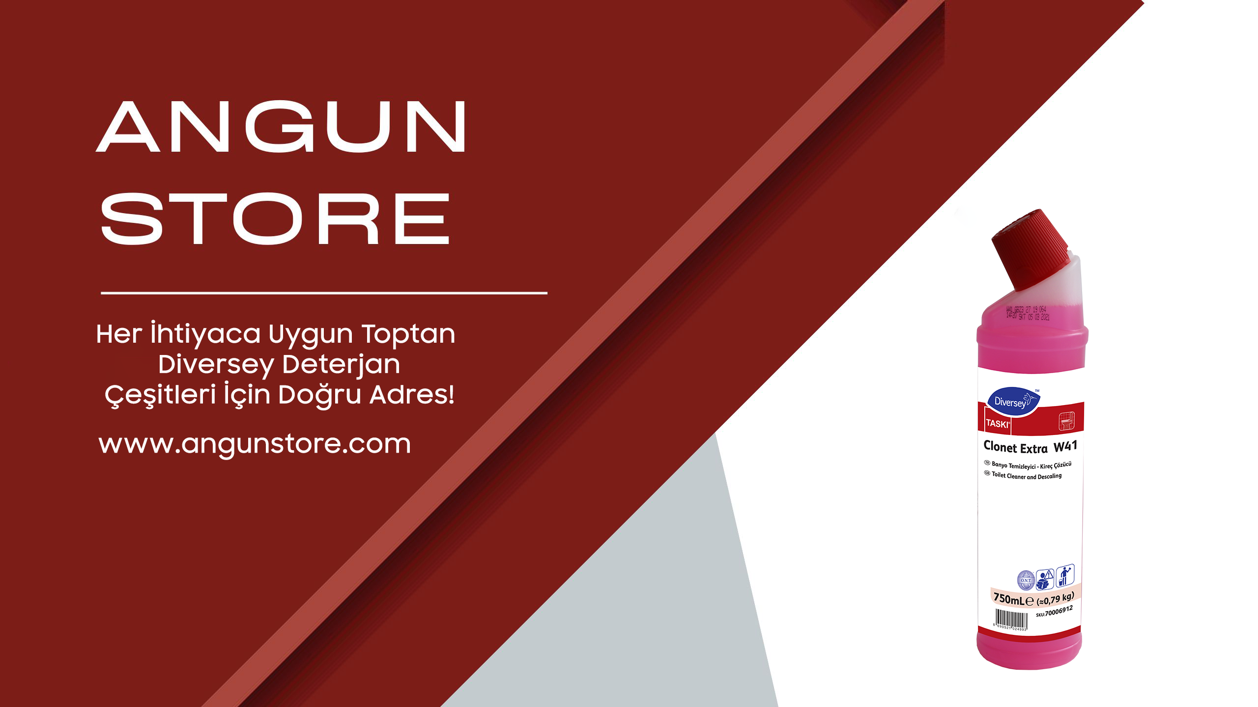 Diversey Taski Clonet Extra İle Banyo Kireçlerine Son!