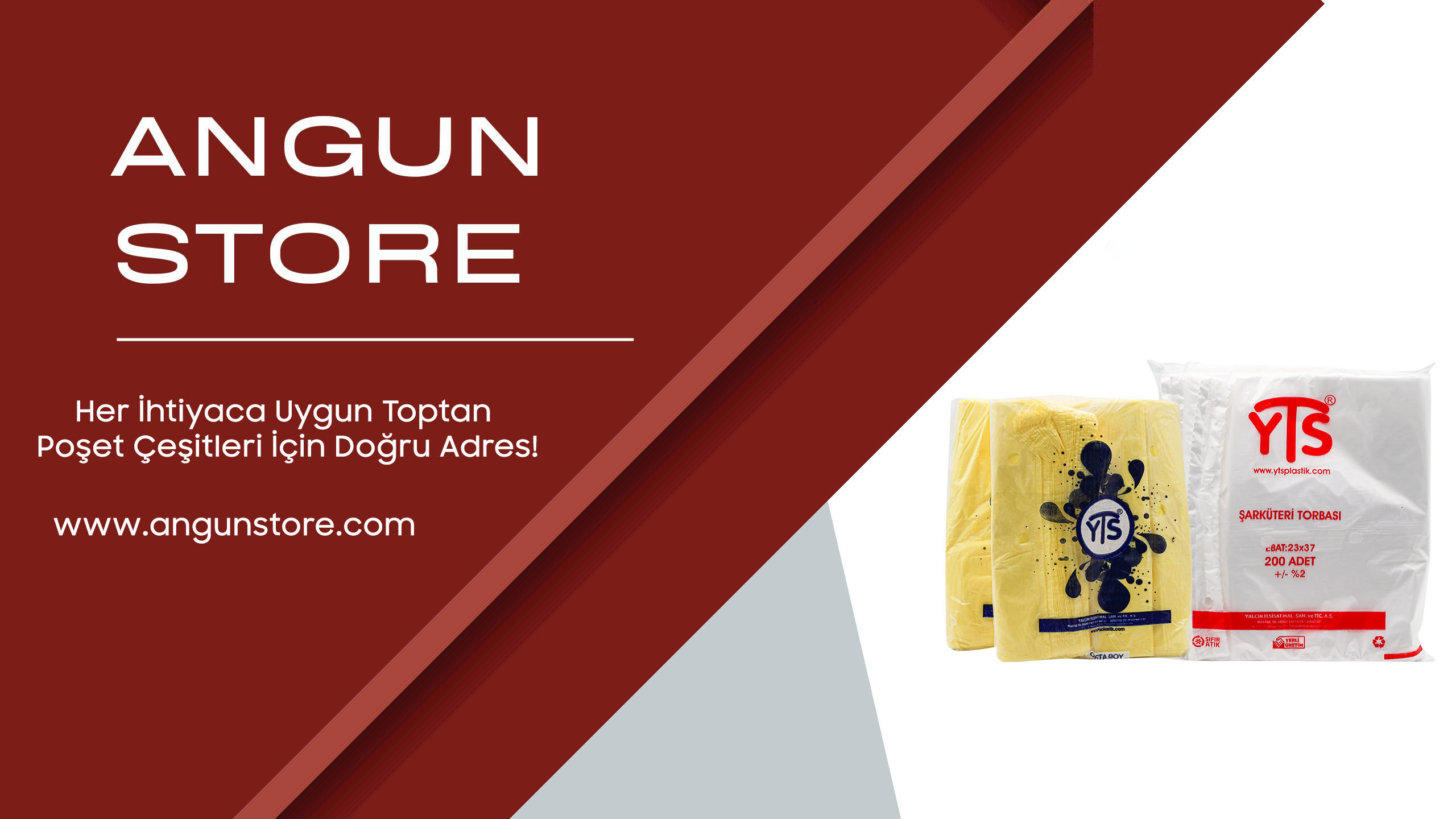 TOPTAN POŞET ALIŞVERİŞLERİNİZ İÇİN ANGUN STORE