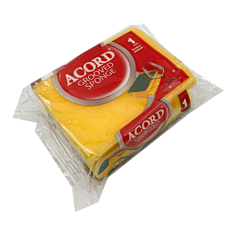 Acord Bulaşık Süngeri Oluklu Sünger - ACORD