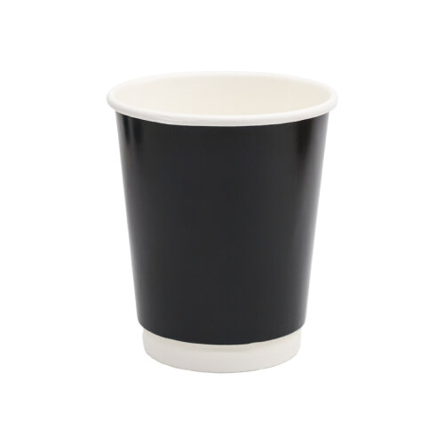 Akka Double Wall Karton Bardak 8 Oz Siyah 1000 Li - 3