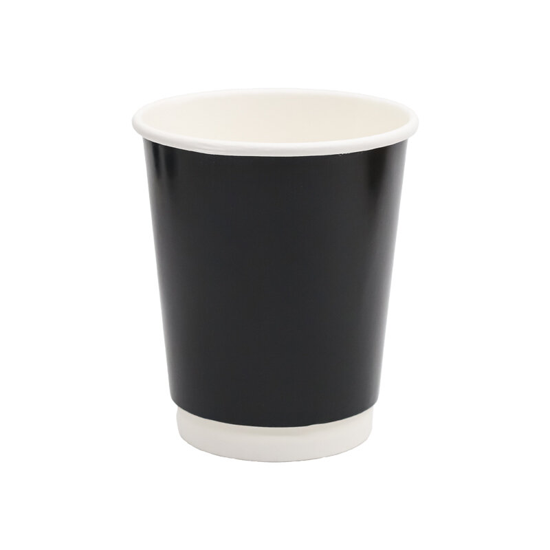 Akka Double Wall Karton Bardak 8 Oz Siyah 1000 Li - 3