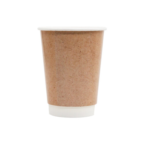 Akka Double Wall Kraft Desenli Karton Bardak 14 Oz 1000 Li - 4