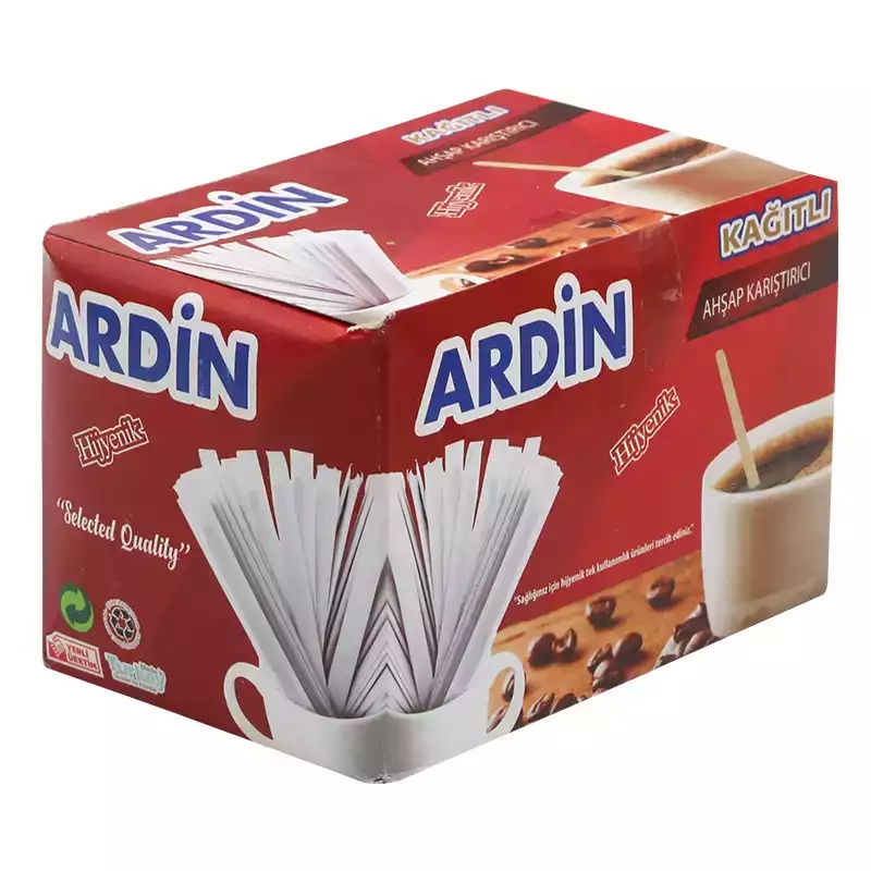 Ardin Kağıtlı Tahta Karıştırıcı 250 Adet - ARDİN (1)