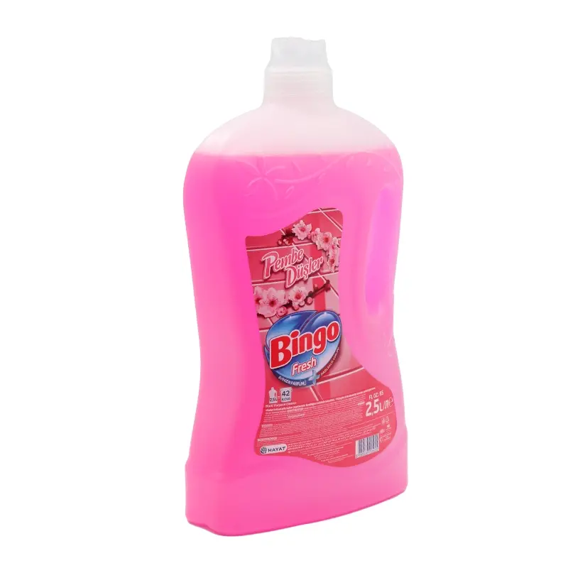 Bingo Fresh Pembe Düşler Yüzey Temizleyici 2,5 Litre - 1