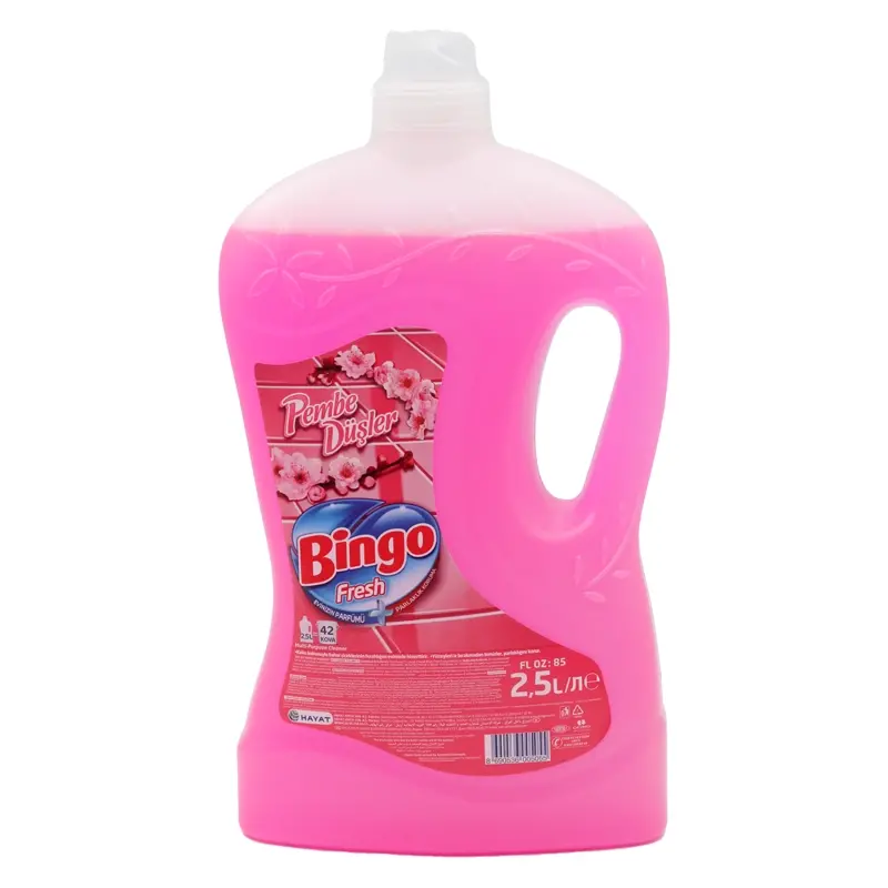 Bingo Fresh Pembe Düşler Yüzey Temizleyici 2,5 Litre - 3