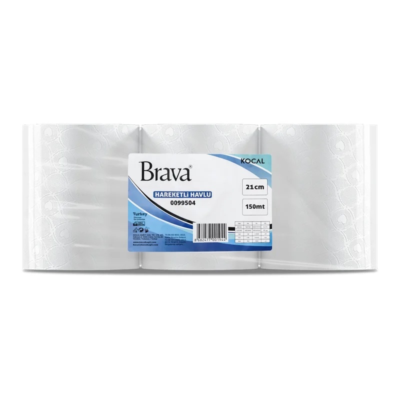 Brava Hareketli Havlu 150 Metre 6 Lı 21 Cm 16 Gr Koçal - 1