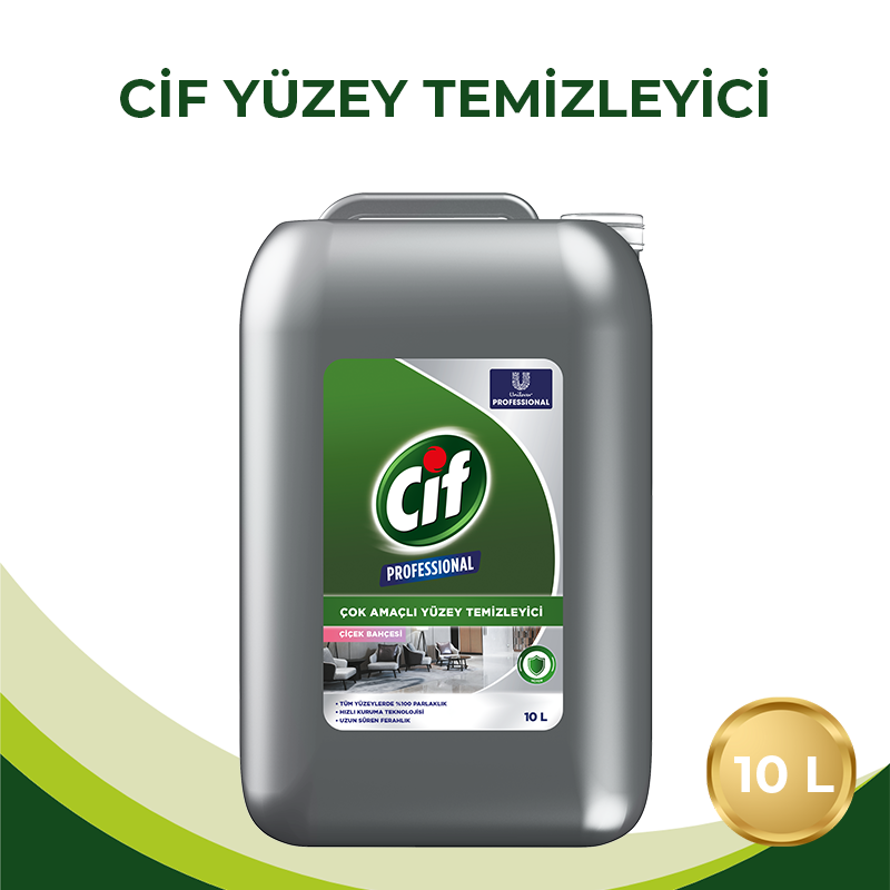 Cif Professional Çok Amaçlı Yüzey Temizleyici 10 L - 2