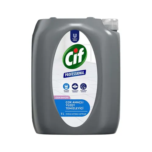 Cif Professional Çok Amaçlı Yüzey Temizleyici 5L - 5Kg U-Pro - 3