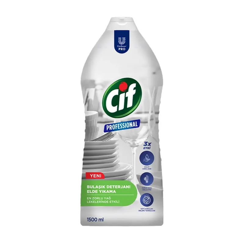 Cif Professional Elde Bulaşık Detrjanı 1500 Ml U-Pro - 3