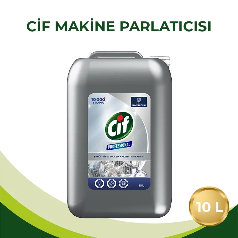 Cif Professional Endüstriyel Bulaşık Makinesi Parlatıcısı 10L - 2