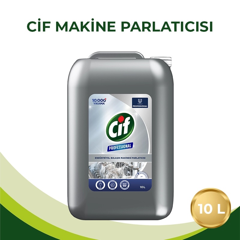 Cif Professional Endüstriyel Bulaşık Makinesi Parlatıcısı 10L - 2