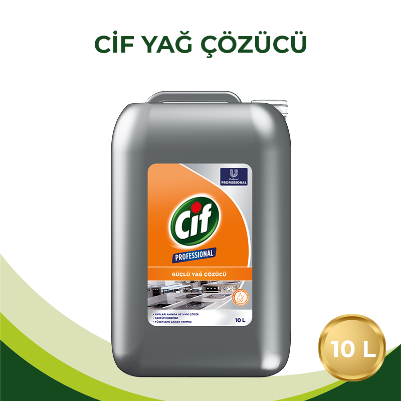 Cif Professional Güçlü Yağ Çözücü 10 Litre - 2