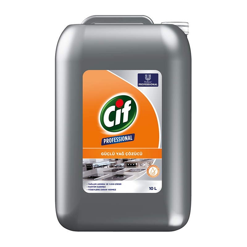 Cif Professional Güçlü Yağ Çözücü 10 Litre - 3