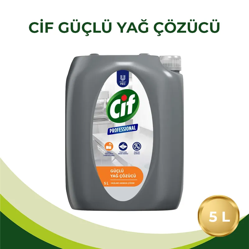 Cif Professional Güçlü Yağ Çözücü 5 Litre - 2