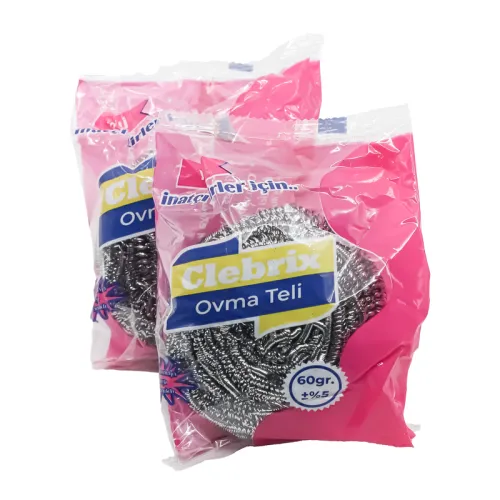 Clebrix Endüstriyel Paslanmaz Top Tel 60 Gr - 2