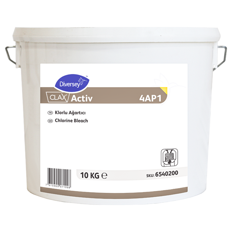 Diversey Clax Activ 4AP1 Klorlu Toz Ağartıcı 10 Kg - 3