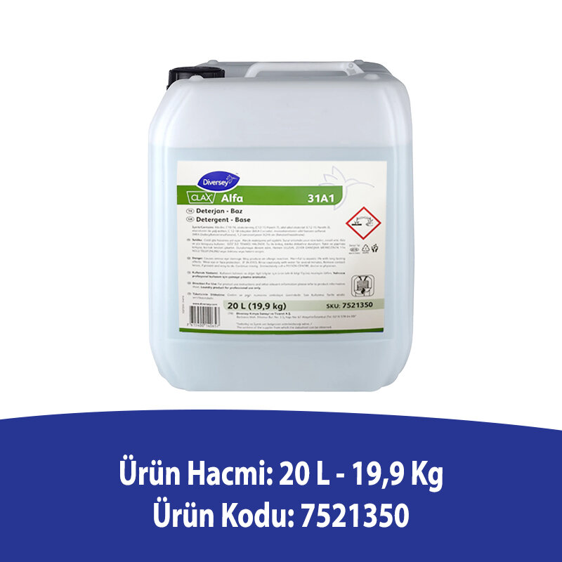 Diversey Clax Alfa 31A1 Yüzey Temizleyici 20 Litre - 2