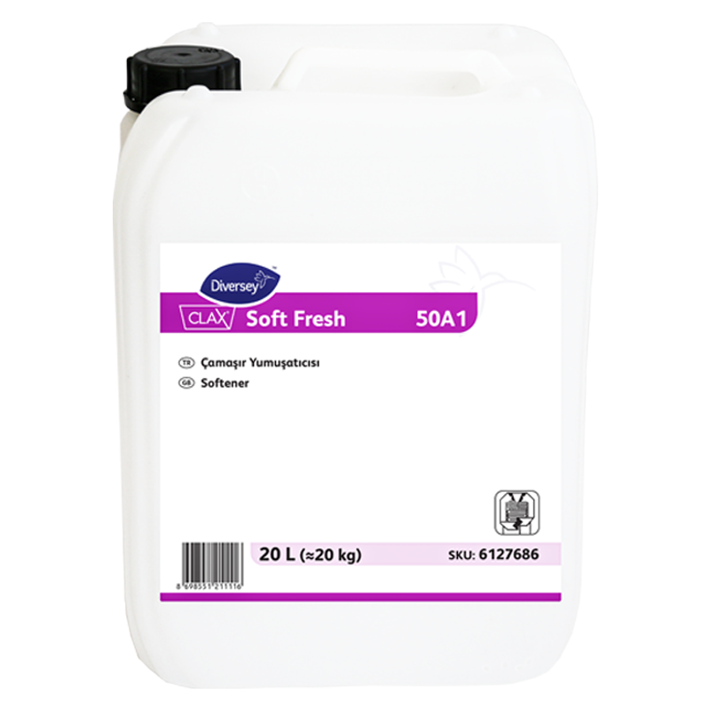 Diversey Clax Soft Fresh 50A1 Çamaşır Yumuşatıcı 20L