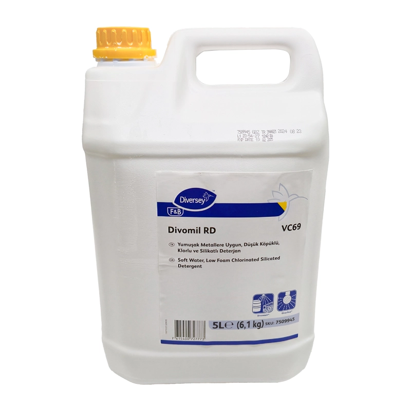 Diversey Divomil RD VC69 Güçlü Formüllü Yüzey Temizleyici 5L-6,1 Kg - 1