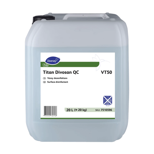 Diversey Divosan QC VT50 Açık Alan Yüzey Dezenfektanı 20L - 3
