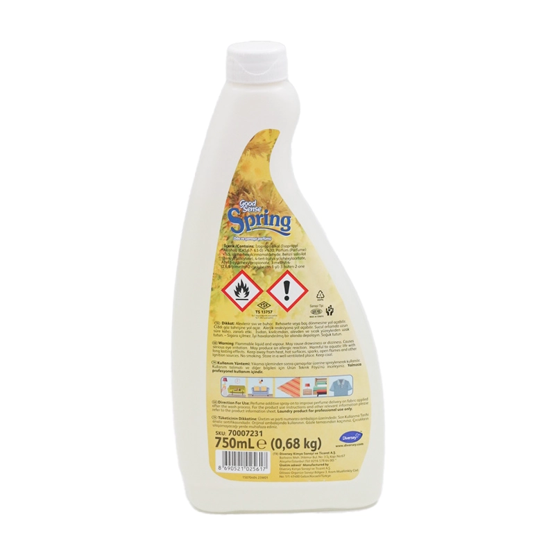 Diversey Good Sense Spring Oda ve Çamaşır Parfümü 750 Ml 675 G - 3