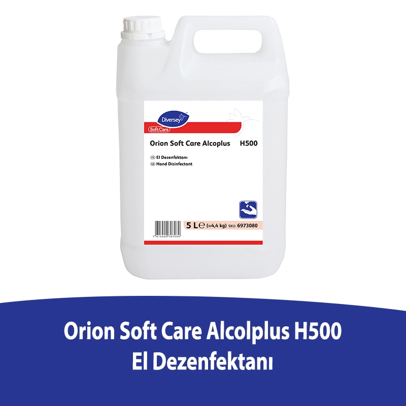 Diversey Soft Care Orion Alcoplus H500 El Dezenfektanı 5L - 1