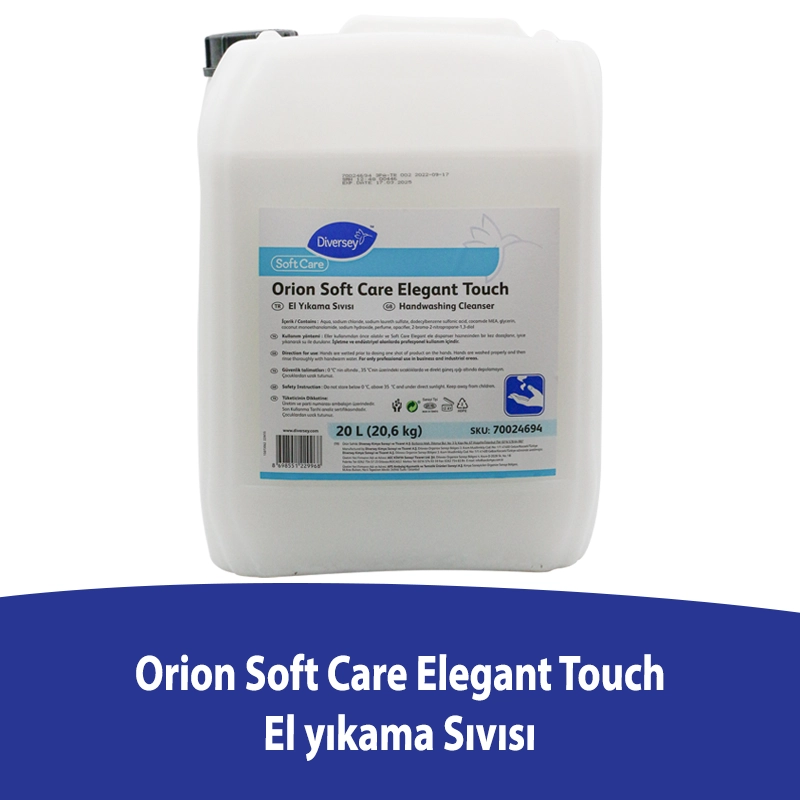 Diversey Soft Care Orion Elegant Touch El Yıkama Sabunu 20 L - Thumbnail