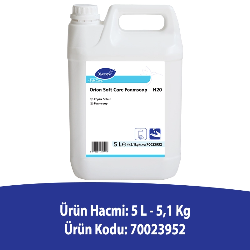 Diversey Softcare Orion Foam Soap Köpük Sabun H20 5 L - 2