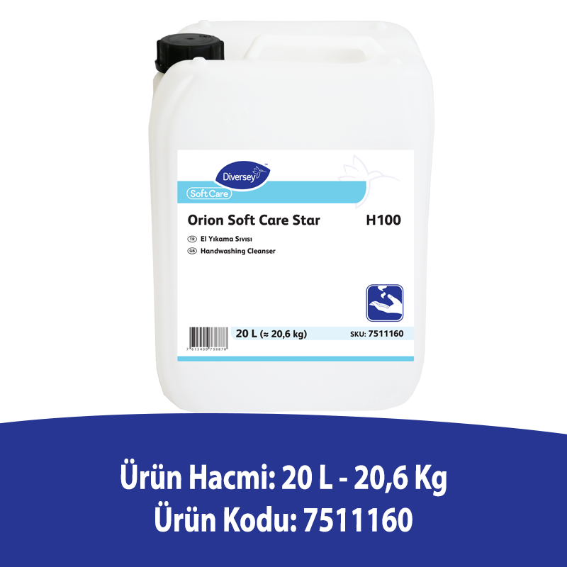 Diversey Softcare Star H100 El Yıkama Sabunu 20 L - 2