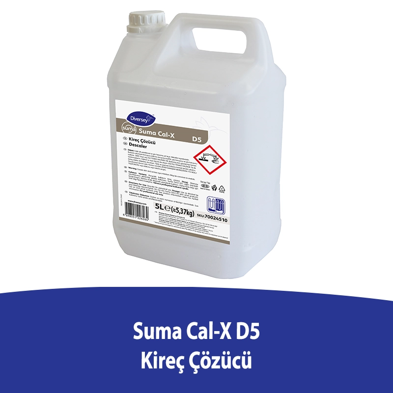 Diversey Suma Cal-X D5 Kireç Çözücü 5 L - 1