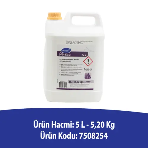 Diversey Suma Chlor D4.4 Hijyenik Meyve ve Sebze Durulama Maddesi 5 Litre - 2