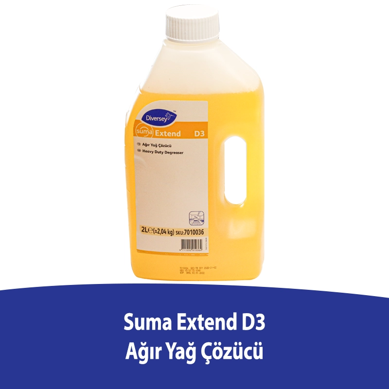 Diversey Suma Extend Ağır Yağ Çözücü 2 L - 1