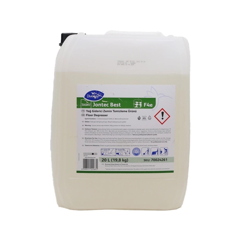 Diversey Taski Jontec Best F4E Ağır Kir ve Yağ Çözücü Yer Temizleyici 20 L - 3