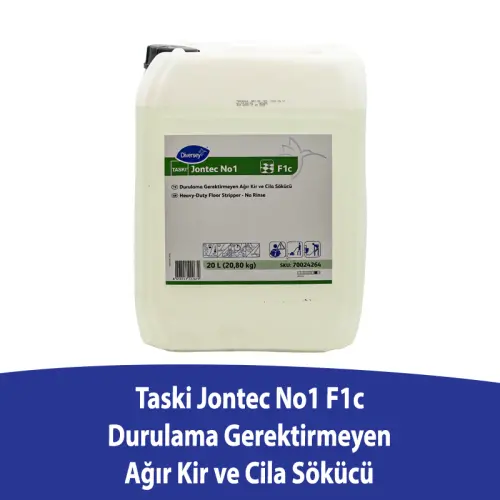 Diversey Taski Jontec No1 F1c Ağır Kir ve Cila Sökücü 20 L - 1