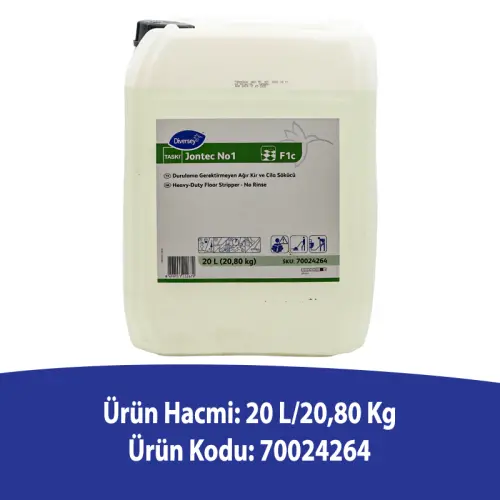 Diversey Taski Jontec No1 F1c Ağır Kir ve Cila Sökücü 20 L - 2