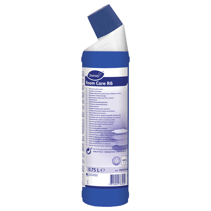 Diversey Taski Room Care R6 Ağır Kirler İçin Klozet Temizlik Ürünü 750 ML - 3