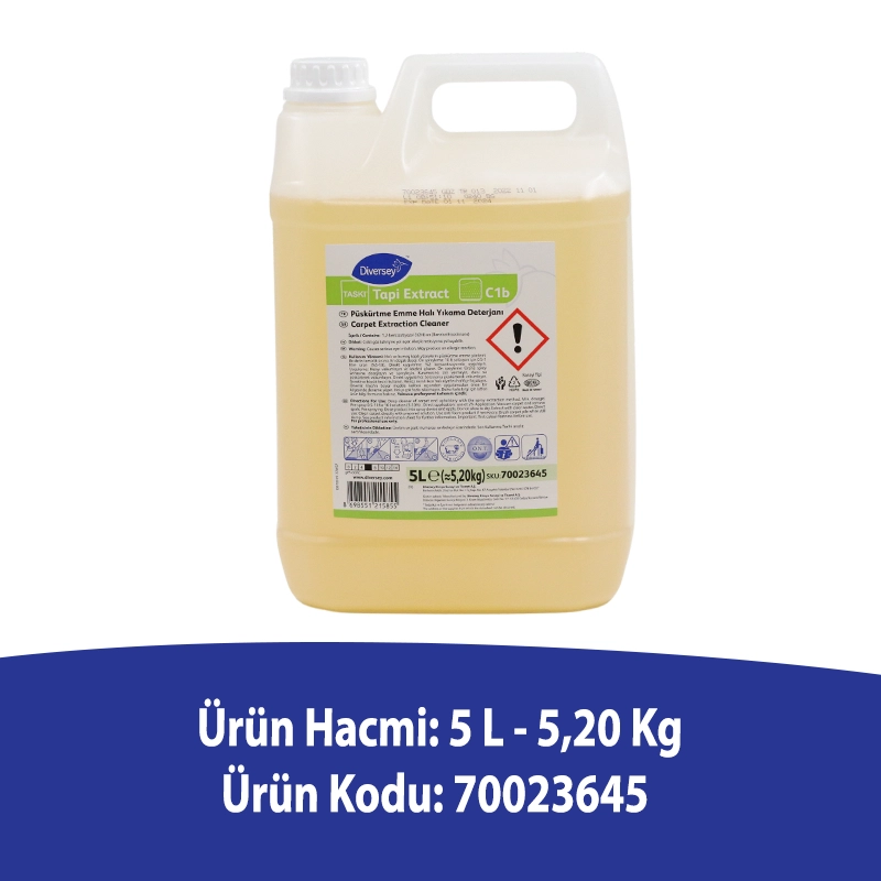 Diversey Taski Tapi Extract C1b Halı Yıkama Deterjanı 5L - 2