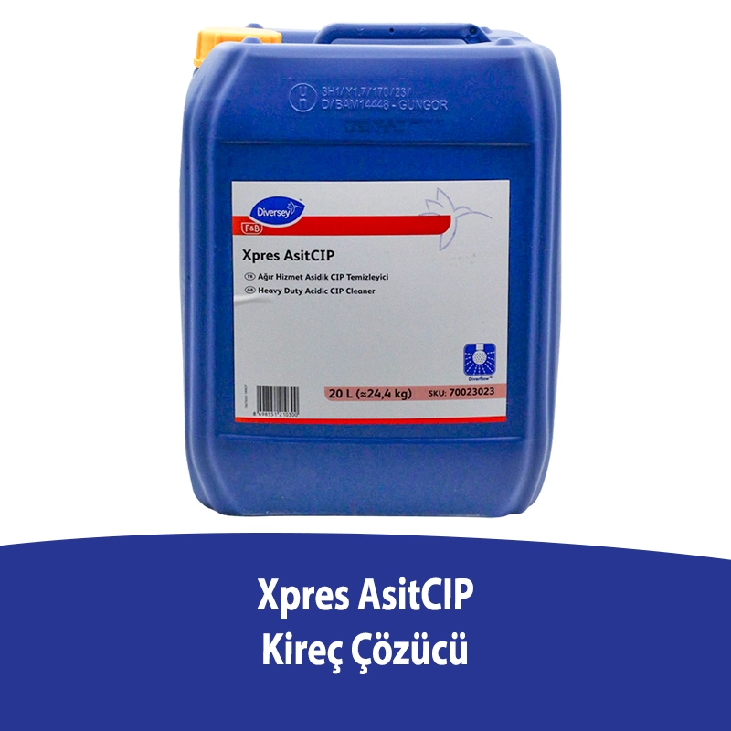 Diversey Xpres AsitCIP Kireç Çözücü 20 L - 1