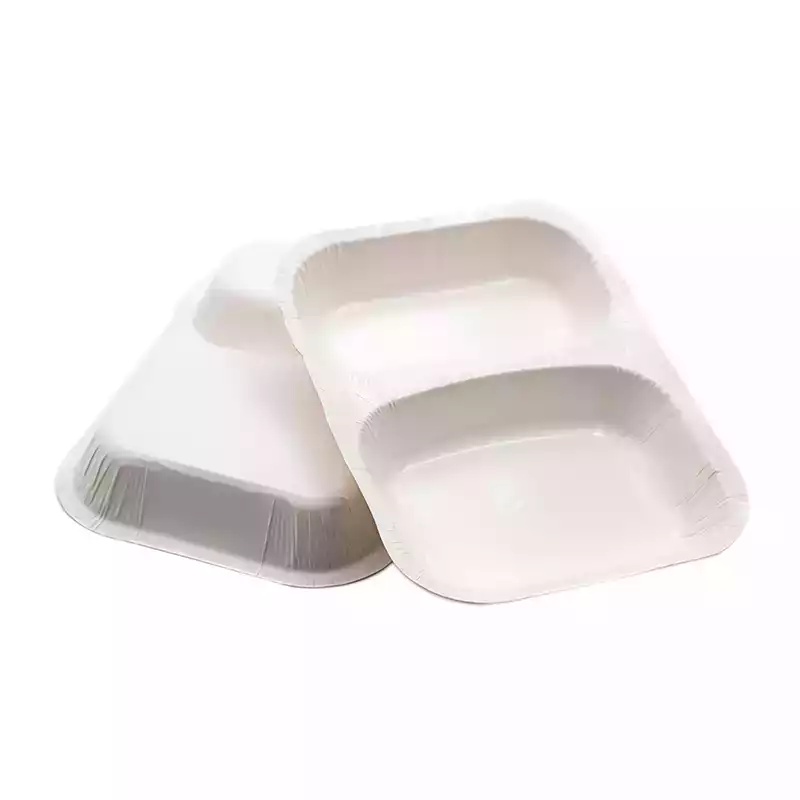 Dmr 09 2 Gözlü Karton Yemek Kabı 400'lü - DMR