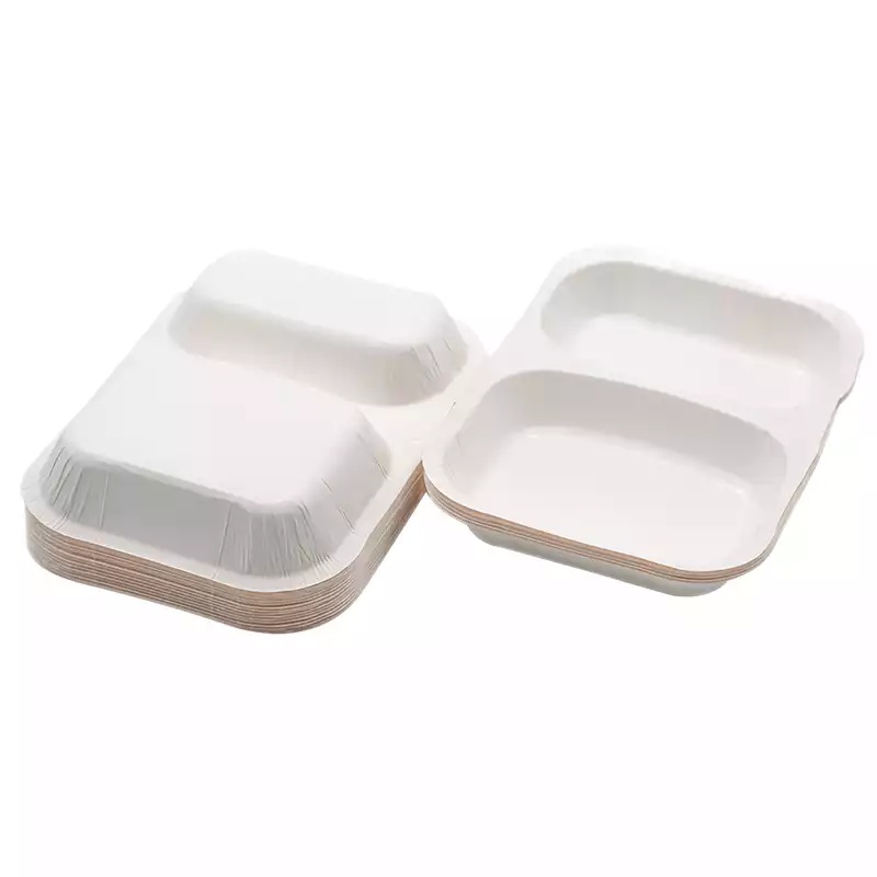 Dmr 09 2 Gözlü Karton Yemek Kabı 400'lü - DMR (1)