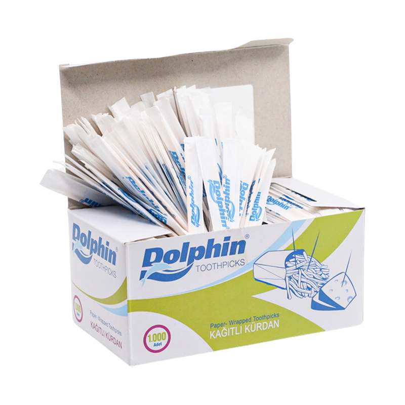 Dolphin Kağıtlı Kürdan 1000 Adet - 2