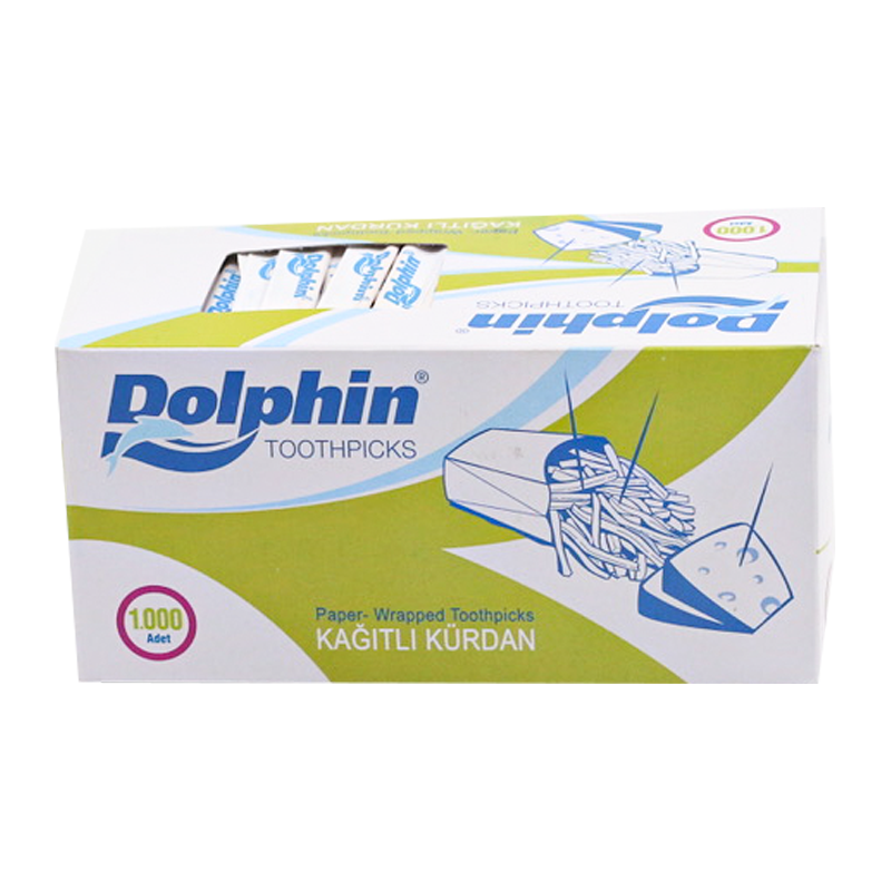 Dolphin Kağıtlı Kürdan 1000 Adet - 3