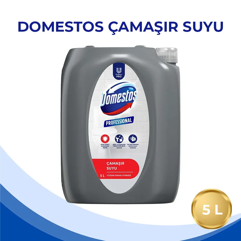Domestos Professional Yoğun Kıvamlı Çamaşır Suyu 5L - 5Kg U Pro - 2