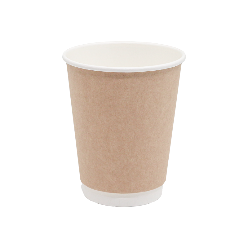 Double Wall 8 Oz Kraft Karton Bardak 500 Lü - 3