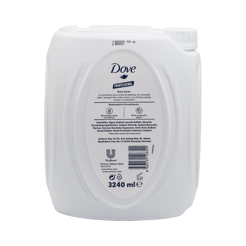 Dove Professional Nemlendirici Sıvı Sabun 3,2 Litre U-Pro - 2