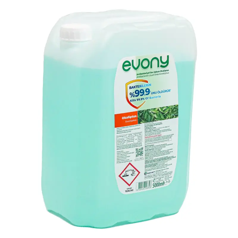 Evony Antibakteriyel Okaliptus Sıvı Sabun 5 Lt - 2