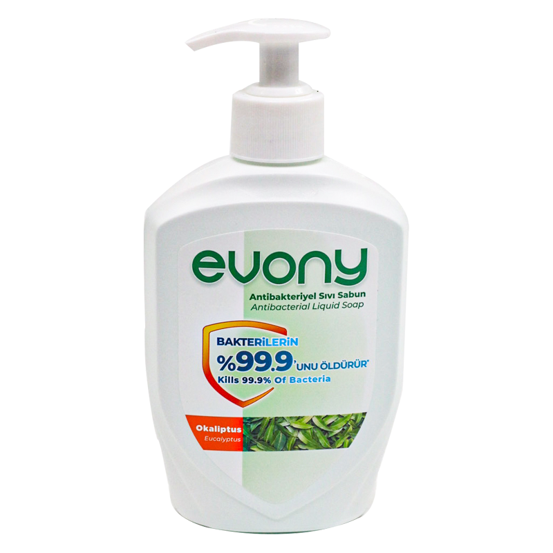 Evony Antibakteriyel Sıvı Sabun Okaliptus 300 Ml - 1