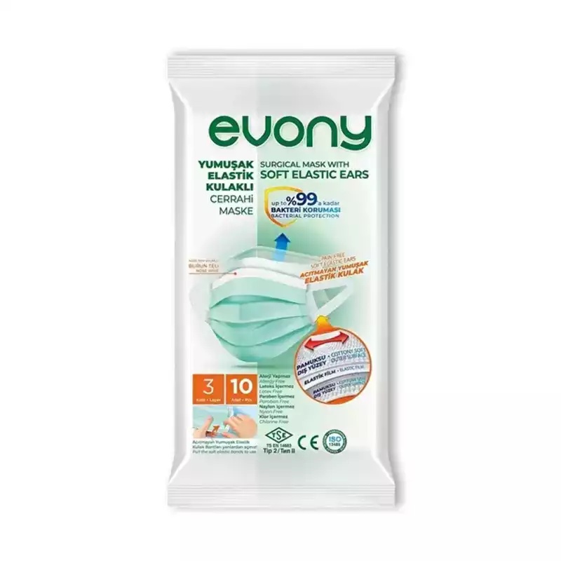 Evony Maske 10'lu - Focus